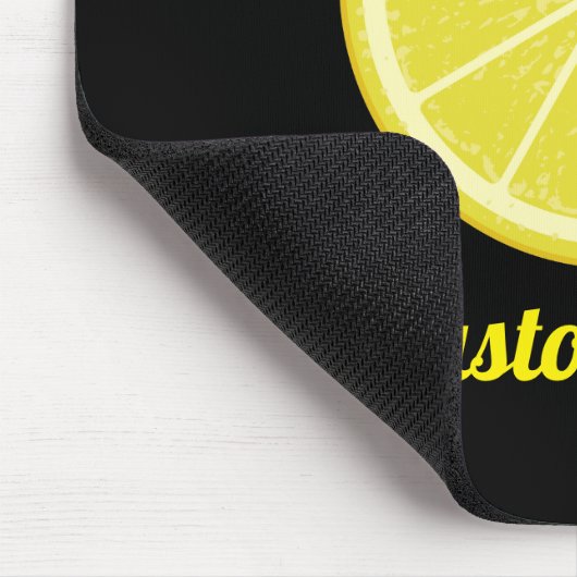 Lemon Slice Mousepad (Ecke)