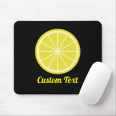 Lemon Slice Mousepad (Mit Mouse)
