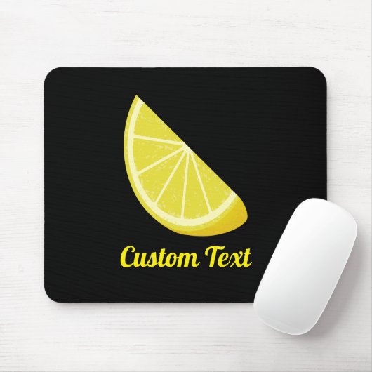 Lemon Slice Mousepad (Mit Mouse)