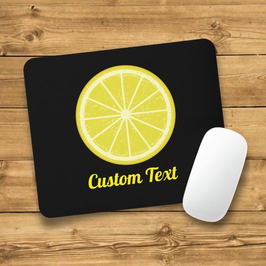 Lemon Slice Mousepad