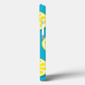 Lemon Slice Muster iPhone Case (Rückseite / Links)