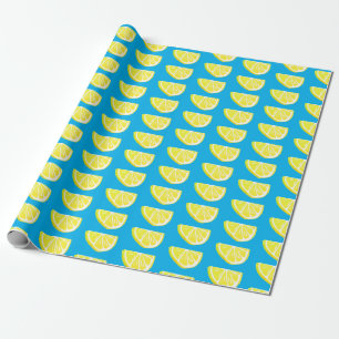Lemon Slice Musterpapier Geschenkpapier