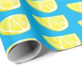 Lemon Slice Musterpapier Geschenkpapier (Rolleneckpunkt)