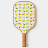 Lemon Slice Niedlich Citrus Ladys Pickleball Paddl Schläger (Vorderseite)