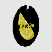 Lemon Slice Ornament (Vorderseite)