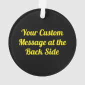 Lemon Slice Ornament (Rückseite)