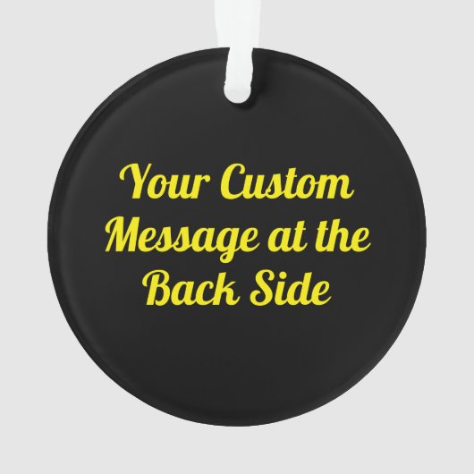 Lemon Slice Ornament (Rückseite)