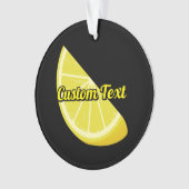 Lemon Slice Ornament (Vorderseite)