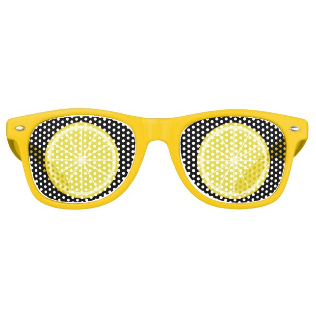 Lemon Slice Partybrille (Vorderseite)