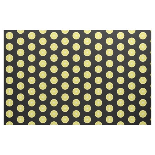 Lemon Slice Pattern Stoff (Fat Quarter (45,7 x 55,9 cm))