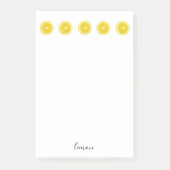 Lemon Slice post es Aufkleber Notizen. Post-it Klebezettel (Vorderseite)