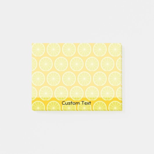 Lemon Slice Post-it Klebezettel (Vorderseite)