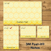 Lemon Slice Post-it Klebezettel