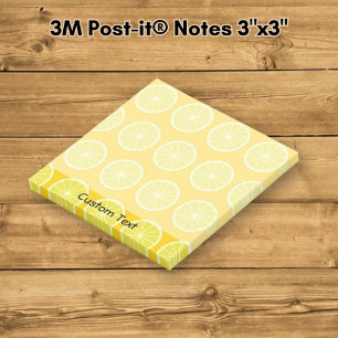 Lemon Slice Post-it Klebezettel