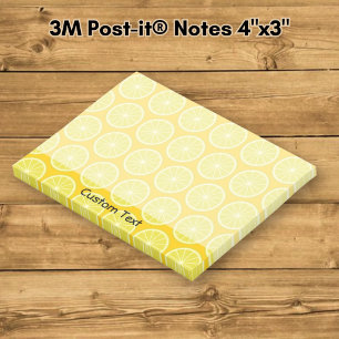 Lemon Slice Post-it Klebezettel
