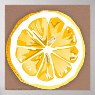 Lemon Slice Poster