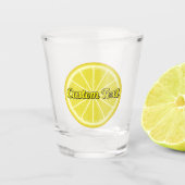 Lemon Slice Schnapsglas (Vorderseite)