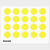 Lemon Slice Sticker (Blatt)