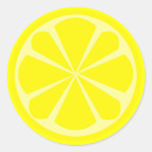 Lemon Slice Sticker (Vorderseite)
