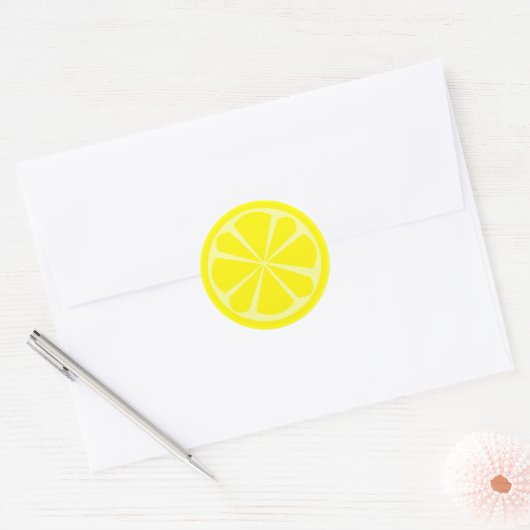 Lemon Slice Sticker (Umschlag)