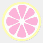 Lemon Slice Sticker (Vorderseite)