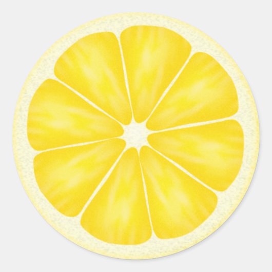 Lemon Slice Stickers (Vorderseite)