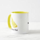 Lemon Slice Tasse (Vorderseite Links)