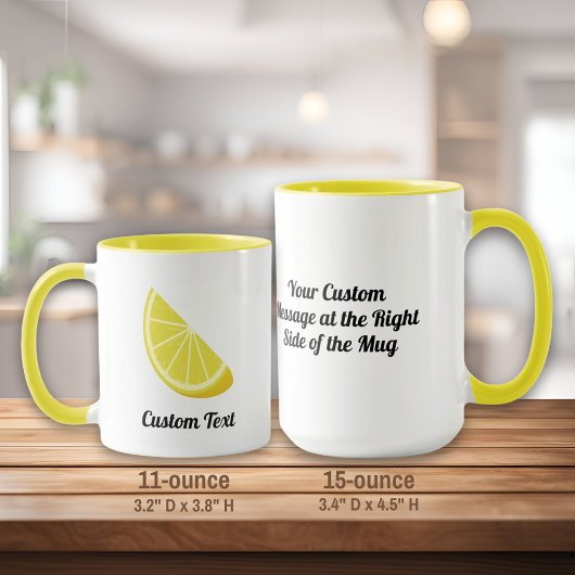 Lemon Slice Tasse