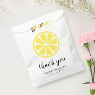 Lemon Slice Vielen Dank für Ihr Interesse Bag Geschenktütchen