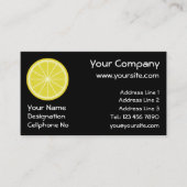 Lemon Slice Visitenkarte (Vorderseite)