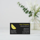 Lemon Slice Visitenkarte (Stehend Vorderseite)