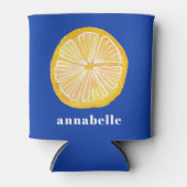 Lemon Slice Vorname Dosenkühler (Vorderseite)