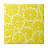 Lemon Slices Design Keramik Tile Fliese (Vorderseite)