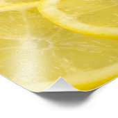 Lemon Slices Fotodruck (Ecke)