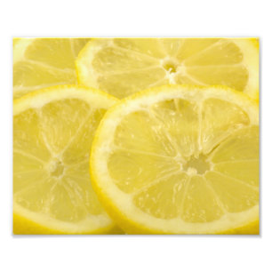 Lemon Slices Fotodruck