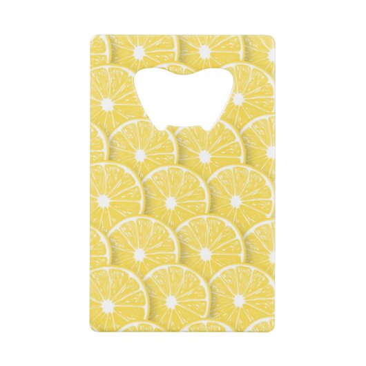 Lemon slices geldbeutel flaschenöffner (Vorderseite)