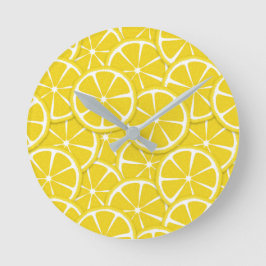 Lemon Slices Kitchen Wall Clock Runde Wanduhr