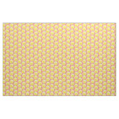 Lemon Slices on Pink Stoff (Yard (91,4 cm))