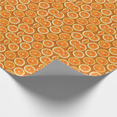 Lemon Slices Pattern Geschenkpapier (Ecke)