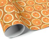 Lemon Slices Pattern Geschenkpapier (Rolleneckpunkt)