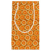 Lemon Slices Pattern Kleine Geschenktüte (Vorderseite)