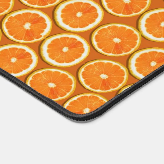 Lemon Slices Pattern Schreibtischunterlage (Ecke)