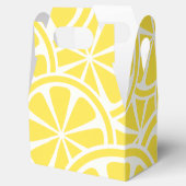 Lemon Slices Pattern Summer Gastgeschenk Box Geschenkschachtel (Geöffnet)