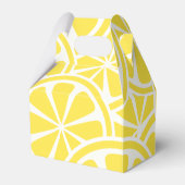 Lemon Slices Pattern Summer Gastgeschenk Box Geschenkschachtel (Vorderseite)