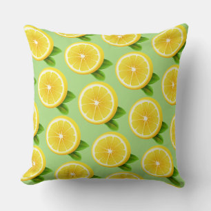 Lemon Slices Pillow Kissen