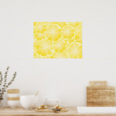 Lemon Slices Poster (Küche)