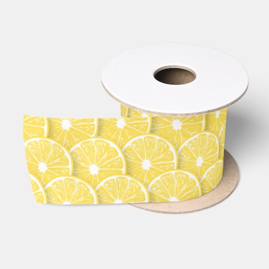 Lemon slices satinband (Spule)
