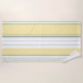 Lemon Smoothie Beach Handtuch (Vorderseite)