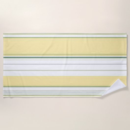 Lemon Smoothie Beach Handtuch (Vorderseite)