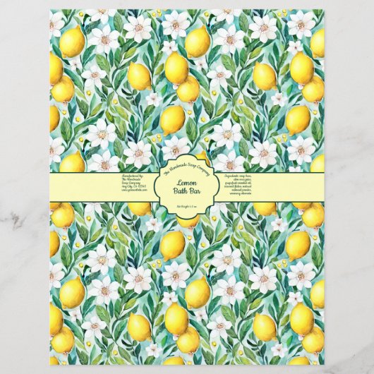 Lemon Soap Wrap (Vorderseite)